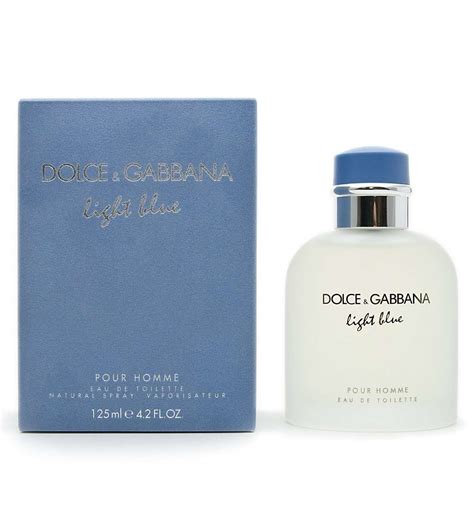 dolce gabbana light blue 125 ml pour homme|d&g light blue eau intense.